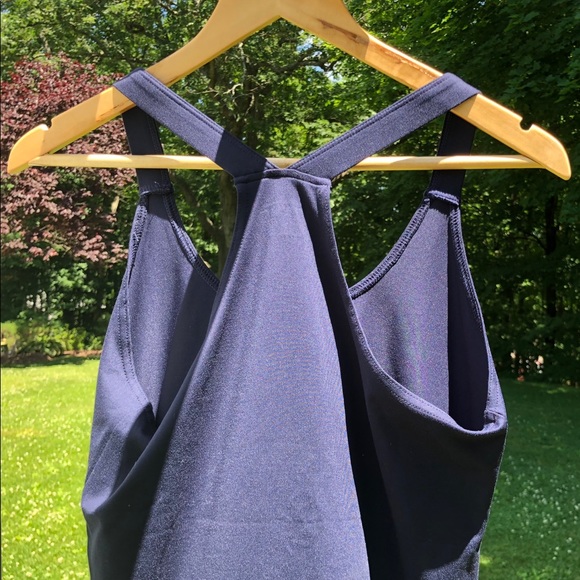 NWT Juicy Couture Sport Logo tank navy blue/pink - Picture 4 of 6